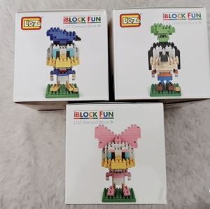 Lot Of 3 Iblock Fun Loz